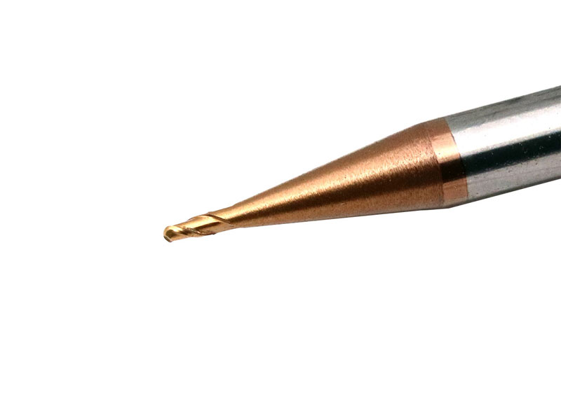 2 Edges Ball End Mill HRC55 Carbide Milling Cutter