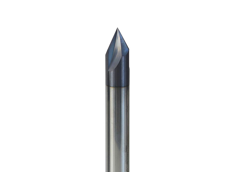 Carbide Straight Groove Chamfer Cutter One Piece