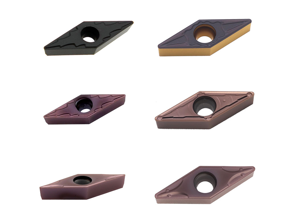 Ochmit VCMT VBMT  Uncoated CNC Cutting Tools Inner hole Non-ferrous Aluminum Machining Inserts
