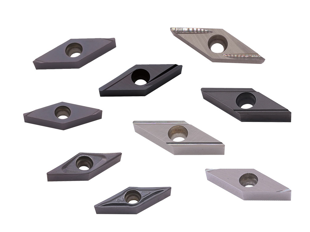 Ochmit VBGT VCGT  Uncoated CNC Cutting Tools Inner hole Non-ferrous Aluminum Machining Inserts